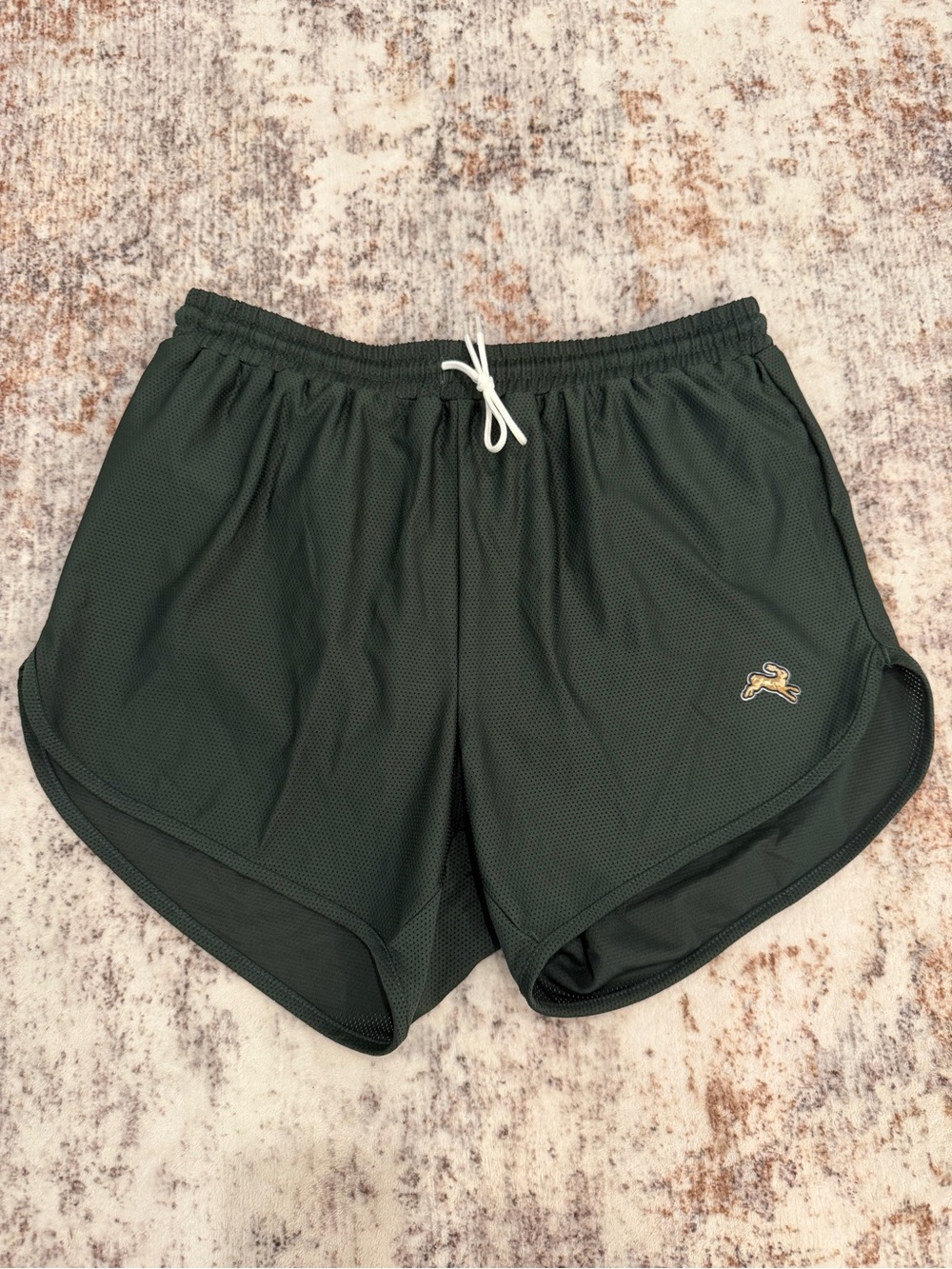 Tracksmith, Navy and Green, Van Cortlandt Running Shirt and Shorts Set | Men’s S - Picture 9 of 14